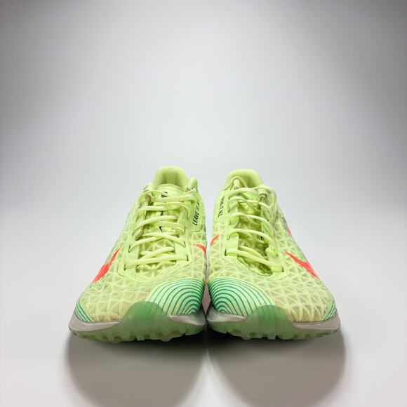 Nike Zoom Rival XC 5 Low Fluorescent Yellow Red Athletic Running Shoes Men's 8.5 - Picture 3 of 10